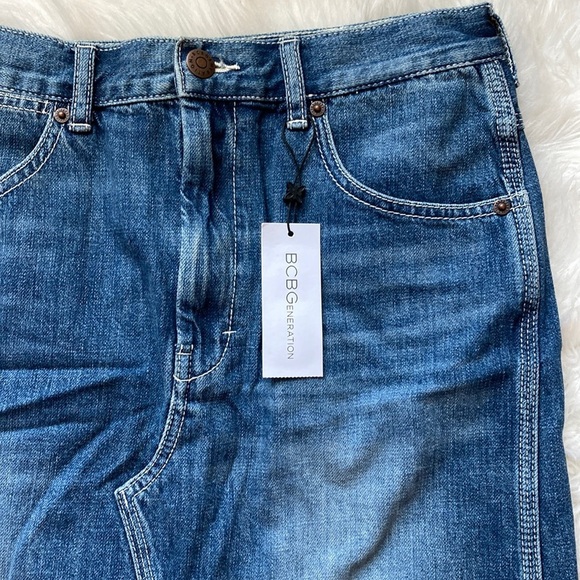 BCBGeneration Denim Mini Skirt - Picture 4 of 9